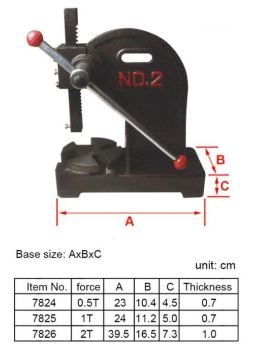 TANDHEUGELPERS 1 TON (PROFI) | Gratis verzending **TIP**, Auto diversen, Autogereedschap, Nieuw, Ophalen of Verzenden