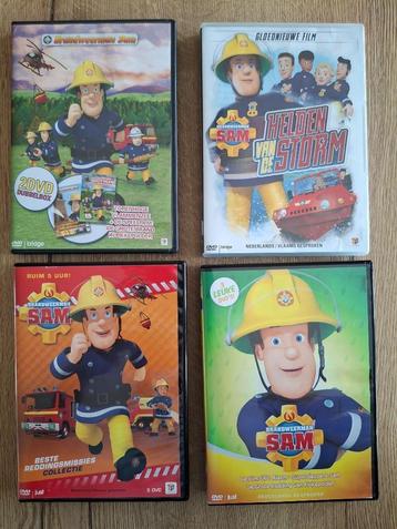 Verschillende dvd`s Brandweerman Sam beschikbaar voor biedingen