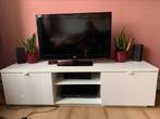 Ikea Byas tv-meubel, 150 tot 200 cm, Minder dan 100 cm, 25 tot 50 cm, Zo goed als nieuw