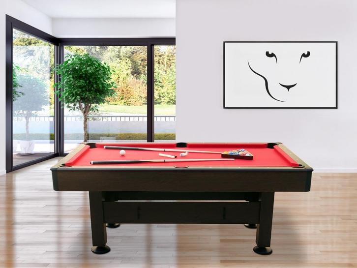 Cougar Pooltafel Topaz 6ft Pooltafelland, Sport en Fitness, Biljarten en Poolen, Nieuw, Pooltafel, Verzenden