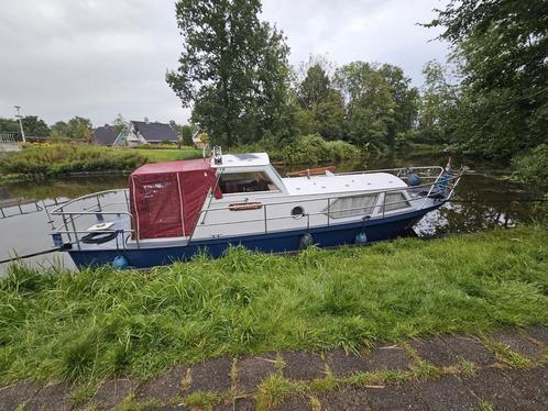 Boorn kruiser, Watersport en Boten, Motorboten en Motorjachten, Gebruikt, Staal, 6 tot 9 meter, Diesel, Binnenboordmotor, 30 tot 50 pk
