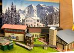 Faller 190215 Zwitsers seinhuis Kerzers H0 130952 steenfabr, Hobby en Vrije tijd, Modeltreinen | H0, Overige merken, Gebruikt
