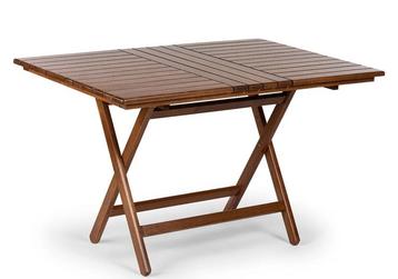 Vintage opvouwbare tuintafel haagbeukenhout waterbestendig beschikbaar voor biedingen