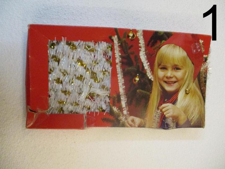 Vintage Lamette en, Diversen, Kerst, Gebruikt, Ophalen of Verzenden