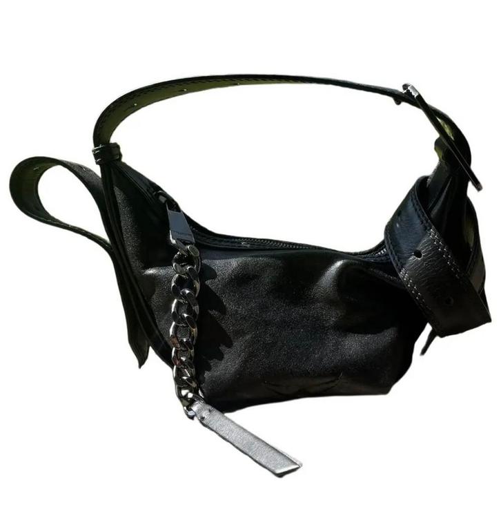 Zadig&Voltaire Cecilia handtas, Sieraden, Tassen en Uiterlijk, Tassen | Damestassen, Zo goed als nieuw, Handtas, Zwart, Ophalen of Verzenden