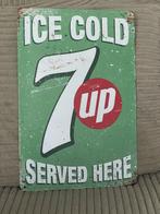 7up reclamebord / wandbord (Old Look), Www.pand50.nl, Reclamebord, Nieuw, Ophalen of Verzenden