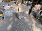 Rotan tuinset, Tuin en Terras, Tuinsets en Loungesets, Ophalen, Gebruikt, Rotan, 7 zitplaatsen
