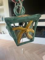Keramische Lamp met Maritiem Thema - Handgemaakt Uniek Stuk, Antiek en Kunst, Antiek | Lampen, Ophalen of Verzenden