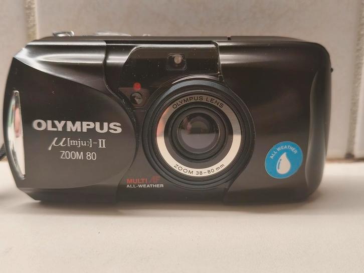 Olympus µ[mju:]-II Zoom 80 Compact Camera, Audio, Tv en Foto, Fotocamera's Analoog, Compact, Olympus, Ophalen of Verzenden