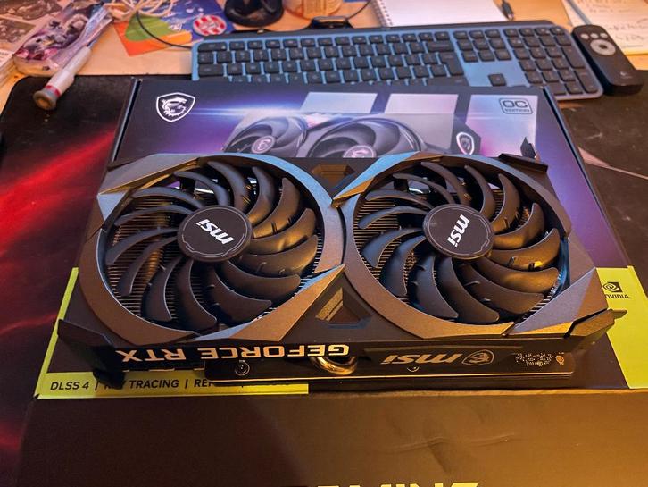 MSI GeForce RTX 3060 Ti VENTUS 2X 8GD6X O Videokaart, Computers en Software, Videokaarten, Zo goed als nieuw, Nvidia, PCI-Express 4.0