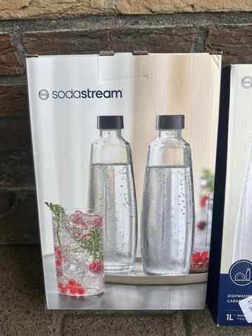 SodaStream Glazen Karaffen 1L (2 stuks) beschikbaar voor biedingen