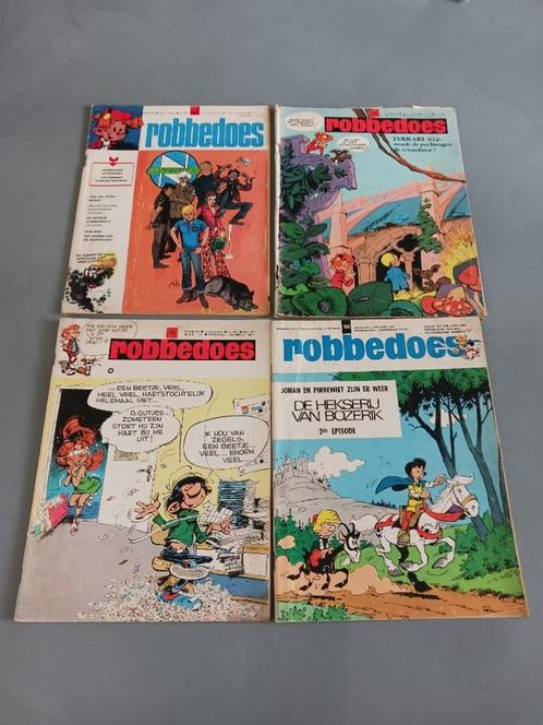 Robbedoes album 143 en 147, 1ste druk, Boeken, Stripboeken, Gelezen, Meerdere stripboeken, Verzenden