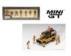 Figurines, figuurtjes van Mini GT 1/64 Camel Trophy crew, Hobby en Vrije tijd, Nieuw, Overige typen, Ophalen of Verzenden, Mini GT