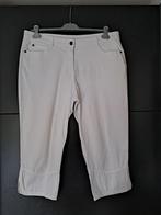 Mooie witte capribroek LEBEK mt 44, Wit, Maat 42/44 (L), Ophalen of Verzenden, Zo goed als nieuw