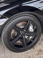 Mercedes C63 AMG W204 Velgen ORIGINEEL +MICHELIN PILOT SPORT, Auto-onderdelen, Banden en Velgen, 18 inch, Gebruikt, 255 mm, Banden en Velgen