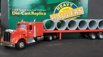 Kenworth W925 culvert Load Cast Transport 1:50 Corgi Pol  beschikbaar voor biedingen