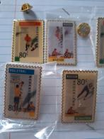 Sport Olympische spelen,zegels op broche., Postzegels en Munten, Ophalen of Verzenden