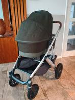 Uppababy Vista V2 Hazel Olive Green donkergroen cognac bruin, Kinderen en Baby's, Kinderwagens en Combinaties, Ophalen, Luchtbanden