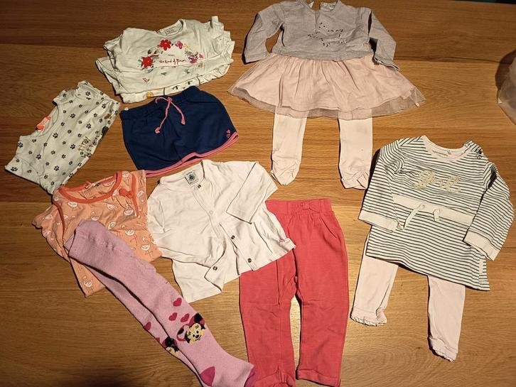 Meisjes kleding pakket maat 74, Kinderen en Baby's, Kinderkleding | Kinder-kledingpakketten, Zo goed als nieuw, Maat 146, Ophalen of Verzenden