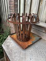 Vuurkorf met asplaat gratis, Ophalen, Zo goed als nieuw