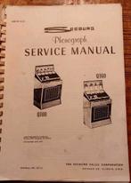 Jukebox service manual Seeburg Q160/100, Ophalen of Verzenden, Zo goed als nieuw, 1950 tot 1960, Seeburg