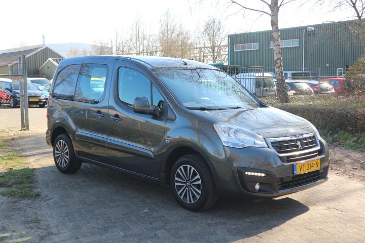 Peugeot Partner 120 1.6 BlueHDi 75 L1 Première 1e EIGENAAR, Auto's, Bestelauto's, Bedrijf, Te koop, ABS, Airconditioning, Alarm