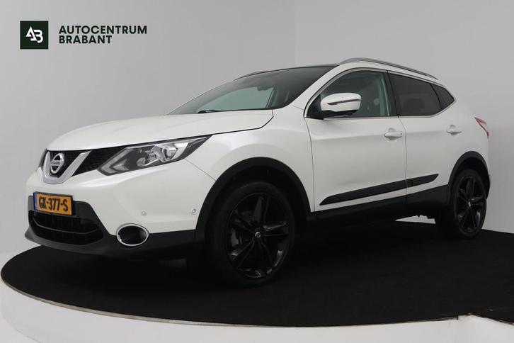 Nissan Qashqai 1.6 Tekna (PANORAMDAK, 360 CAMERA, STOELVERWA, Auto's, Nissan, Bedrijf, Te koop, Qashqai, 360° camera, ABS, Achteruitrijcamera