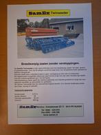 Folder SamEx Twinseeder, Ophalen of Verzenden, Gelezen, Tractor en Landbouw
