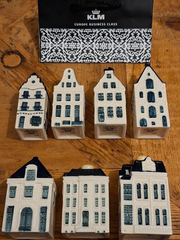 🍓KLM huisjes🍓 ✈️Set van hoge en lage nummers,s, Verzamelen, KLM Huisjes, Nieuw, 41 t/m 60, Gevuld, Ophalen of Verzenden