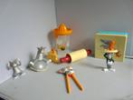 Tom en Jerry # beker, brooddoos, deegroller e.a., Verzamelen, Ophalen of Verzenden, Overige figuren, Zo goed als nieuw, Beeldje of Figuurtje