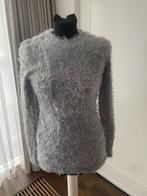 Grijze fluffy trui - Maat M, Ophalen of Verzenden, Gedragen, Maat 38/40 (M), Grijs
