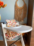 Oranje kussenset voor kinderstoel stokke tripp trapp, Ophalen of Verzenden, Nieuw, Meegroeistoel, Stoelverkleiner