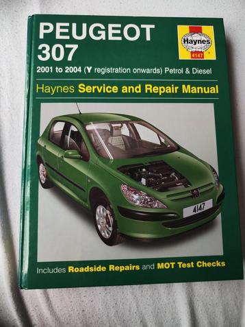 Haynes Service and Repair Manual – Peugeot 307 (2001–2004) beschikbaar voor biedingen
