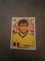 Panini sticker WK 90 Italia. Speler Gavril Balint Roemenië., Verzenden, Zo goed als nieuw, Sticker