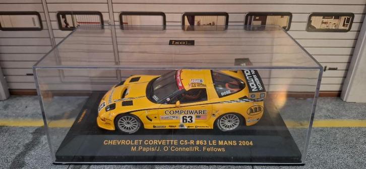 1.43 chevrolet corvette c5-r #63, Hobby en Vrije tijd, Modelauto's | 1:43, Zo goed als nieuw, Auto, Overige merken, Ophalen of Verzenden