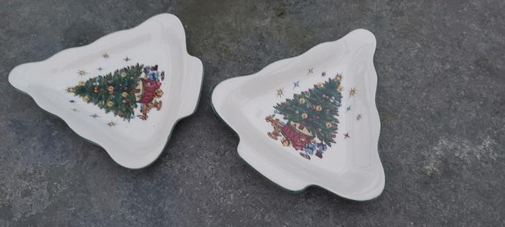 Henry Bassenger Kerst Bonbonschaaltjes, Huis en Inrichting, Keuken | Servies, Zo goed als nieuw, Schaal of Schalen, Overige stijlen