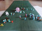 Smurfen Verzameling met Huis en Attributen, Ophalen of Verzenden, Gebruikt, Verschillende Smurfen, Poppetje, Figuurtje of Knuffel