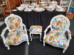 Kinder barok fauteuile 2 kleine kleutertjes 135.00 p.s, Kinderen en Baby's, Ophalen of Verzenden, Zo goed als nieuw