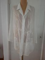 voile blouse   maat : 44 merk :  Yarell , Kleding | Dames, Grote Maten, Verzenden, Zo goed als nieuw, Wit, Blouse of Tuniek