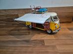 VW camper busje modelauto wit geel metaal, Ophalen of Verzenden, Gebruikt
