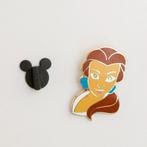 Disney Beauty and The Beast Princess Belle Head trading pin, Ophalen of Verzenden, Assepoester of Belle, Zo goed als nieuw, Beeldje of Figuurtje