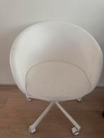Bureau chair rotating, Huis en Inrichting, Ophalen, Gebruikt, Wit, Office
