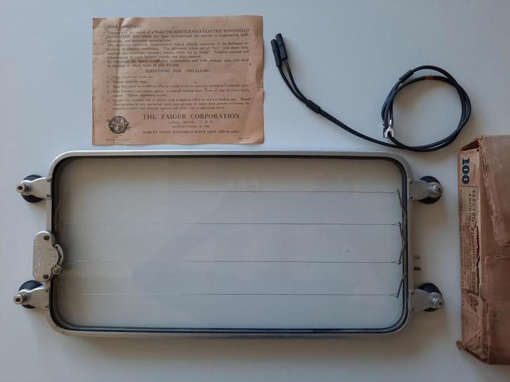 6V Voorruit Ontdooier Oldtimer -, Auto-onderdelen, Ruiten en Toebehoren, Ophalen of Verzenden