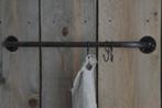 Handdoekstang - landelijk Industriële Bruin/Roest, Ophalen of Verzenden, Nieuw, Bruin, Handdoekenrek