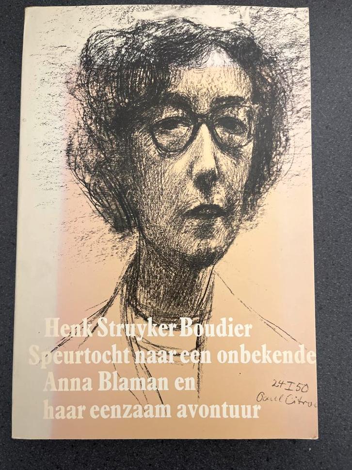 Anna Blaman - Speurtocht naar een onbekende, Boeken, Biografieën, Gelezen, Kunst en Cultuur, Ophalen of Verzenden