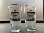 set van 2 Heineken vaasjes, Verzamelen, Biermerken, Ophalen of Verzenden, Zo goed als nieuw, Glas of Glazen, Heineken