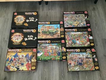 Meerdere WASGIJ puzzels 1000 sts beschikbaar voor biedingen