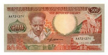 Suriname 500 gulden 1986 - Unc - 037 beschikbaar voor biedingen