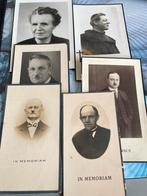 6 Foto Bidprentjes Geboren 1872-1891, Ophalen of Verzenden