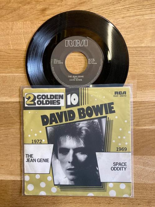 David Bowie - The Jean Genie / Space Oddity, Cd's en Dvd's, Vinyl Singles, Single, 7 inch, Ophalen of Verzenden